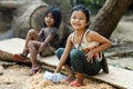 Little Cambodian girls