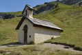 Little capel in the French Alps Royalty Free Stock Photo