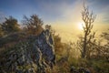 Little Carpathians,Slovakia, Vysoka hill at sunrise