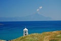 Little chappel in Greece Royalty Free Stock Photo