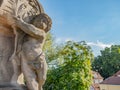 The little Cherub on Charles Bridge Royalty Free Stock Photo