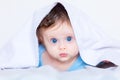 Little child boy with blue eyes Royalty Free Stock Photo