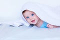 Little child boy with blue eyes Royalty Free Stock Photo