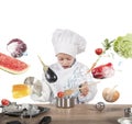Little child chef