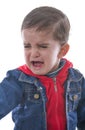 Little Child Crying Royalty Free Stock Photo