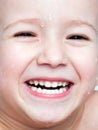Little child smiling Royalty Free Stock Photo