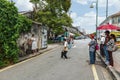 Little Children on a Bicycle (2023) by Ernest Zacharevic