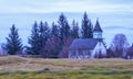 Iceland - A little church next to the forest