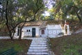 little church in the Philopappos Hill Royalty Free Stock Photo