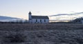 Little Church on the Prairie Royalty Free Stock Photo