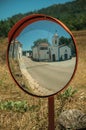 Arched gateway in the stone outer wall of Marvao Royalty Free Stock Photo