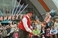 Little circus clown exhibition in disney village