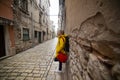 A little cobbles street in a Mediterranean country