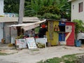 Little colorful Jamaican shop