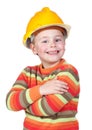 Little construction worker Royalty Free Stock Photo