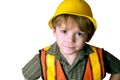 Little construction worker Royalty Free Stock Photo