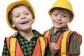 Little construction worker Royalty Free Stock Photo