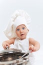 Little cook. Royalty Free Stock Photo