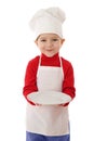 Little cooker with empty dish Royalty Free Stock Photo