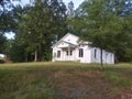 Little country church in the woods Royalty Free Stock Photo
