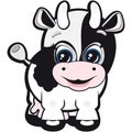 Little cow Royalty Free Stock Photo