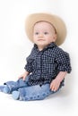 Little cowboy Royalty Free Stock Photo