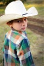 Little Cowboy Royalty Free Stock Photo