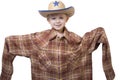 Little Cowboy Royalty Free Stock Photo