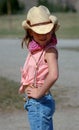 Little Cowgirl with Attitude