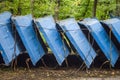 Little craft boats old row tidy. Row boats parked arranged in marina charmouth dorset summer day holiday Royalty Free Stock Photo