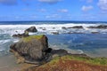 Little Creek Overlook at Seal Rock State Park in the Pacific Northwest, Oregon Coast Royalty Free Stock Photo