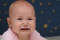 Little Crying Baby Royalty Free Stock Photo