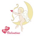 Little cupid Royalty Free Stock Photo