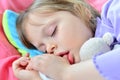 Little cute baby sleeping Royalty Free Stock Photo