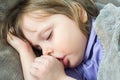 Little cute baby sleeping Royalty Free Stock Photo