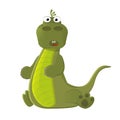 Little Cute Dinosaur Royalty Free Stock Photo