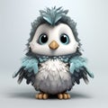 Little Cute Penguin - High-quality Fashion Feather Cartoon Bird