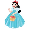 Little Cute Princess Snow White