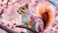 Little Cute Squirrel, Generative AI