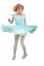 Little Dancing Girl. Royalty Free Stock Photo