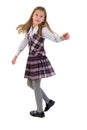 Little Dancing Girl. Royalty Free Stock Photo