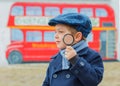 Little detective Royalty Free Stock Photo