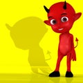 Little Devil #01 Royalty Free Stock Photo