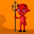 Little Devil #02 Royalty Free Stock Photo