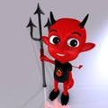 Little Devil #04 Royalty Free Stock Photo