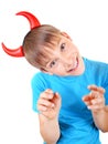 Little Devil Royalty Free Stock Photo