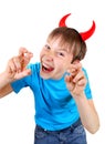 Little Devil Royalty Free Stock Photo
