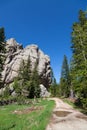 Little Devils Tower Trailhead Royalty Free Stock Photo