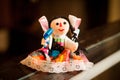 Little doll mexican traditional toy