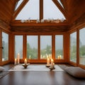 meditation room Royalty Free Stock Photo